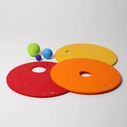 GRIMM’S x Stapelstein® | Kullerscheiben warm rainbow