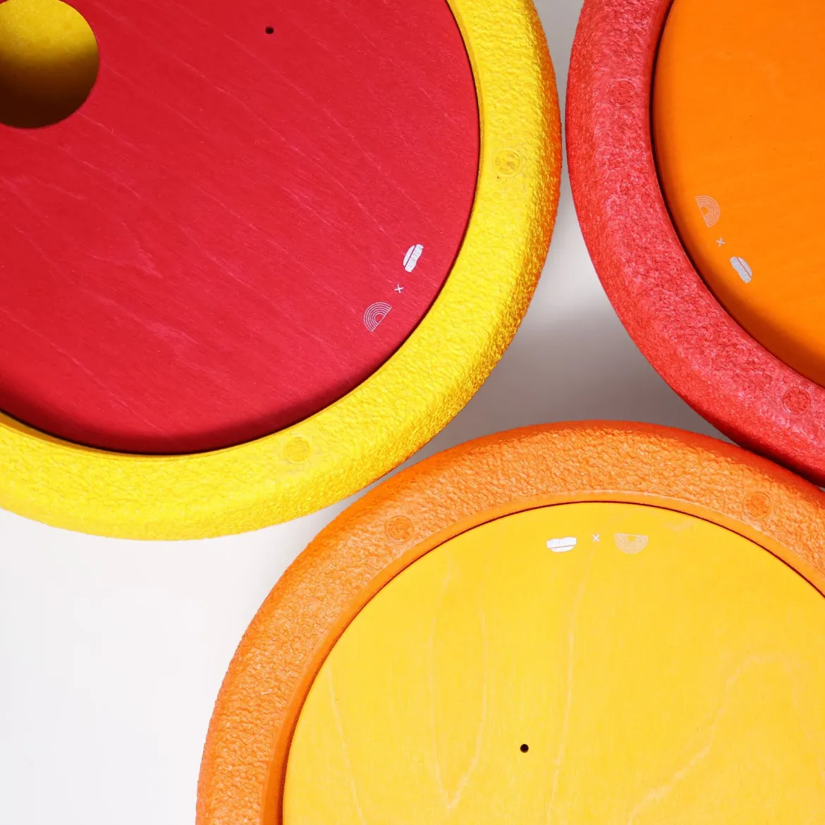 GRIMM’S x Stapelstein® | Kullerscheiben warm rainbow