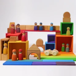 Großer Kistensatz Regenbogen | 6 Teile