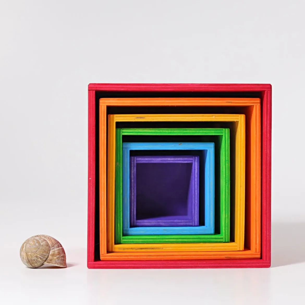 Großer Kistensatz Regenbogen | 6 Teile
