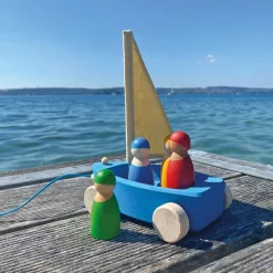 Großer Strandsegler | Mit 4 Regenbogenfreunden