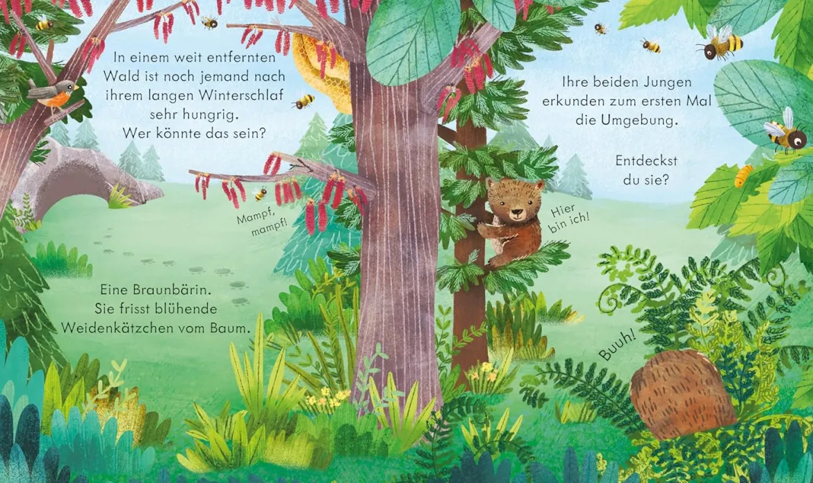 Guck mal, wer da ist! Im Frühling