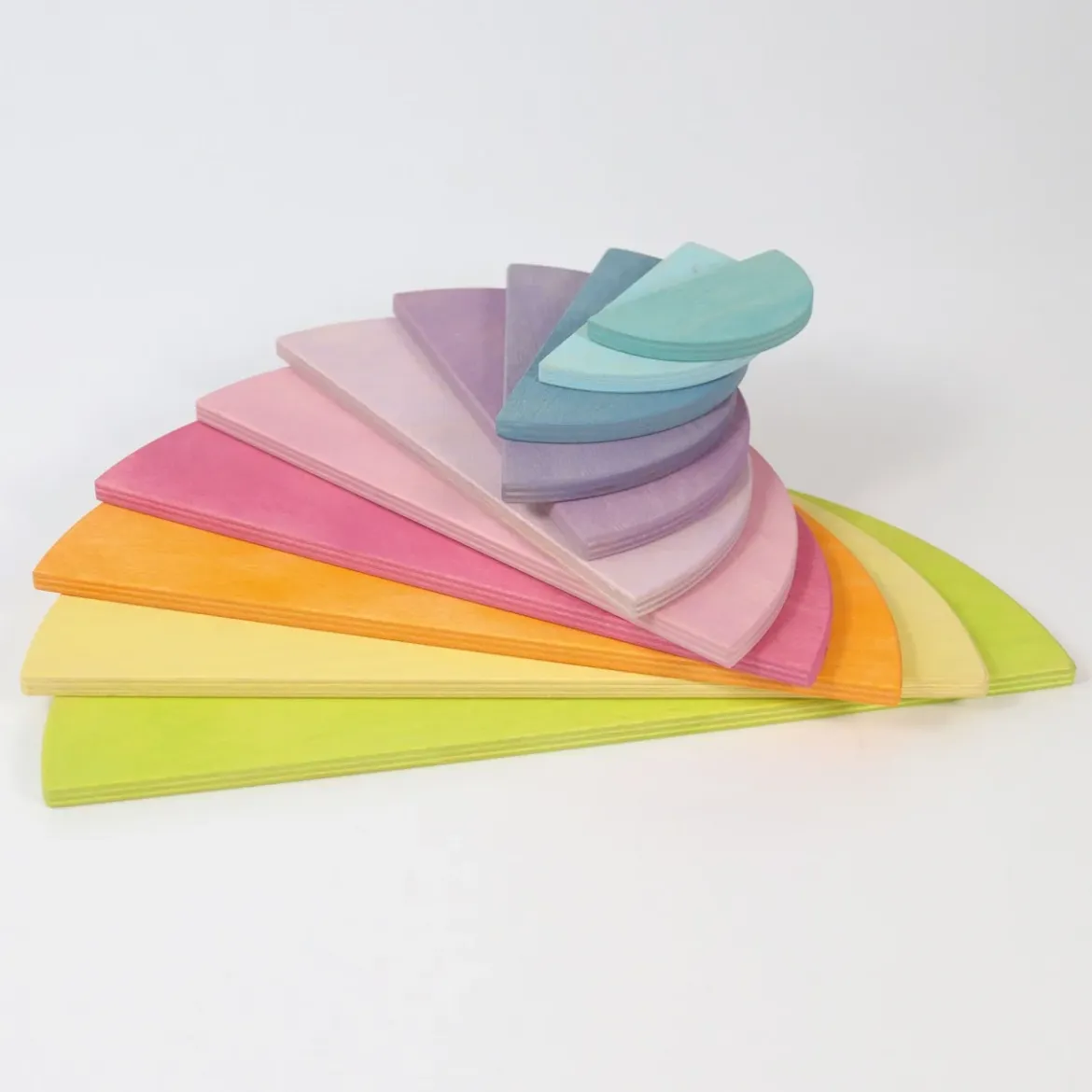 Halbkreise Pastell | 11 Teile