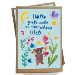 Hallo Welt | 27 Babymeilensteinkarten