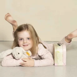 Hase Hoppie im Koffer | 26 cm