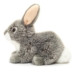 Hase sitzend (grau) | 18 cm
