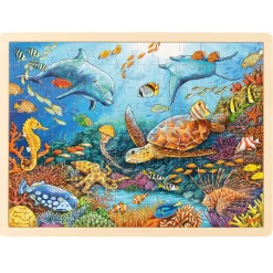 Holz Einlegepuzzle Great Barrier Reef | 96 Teile
