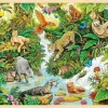 Holz Einlegepuzzle Im Dschungel | 96 Teile