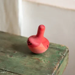 Holzkreisel | Chill Pink Bird
