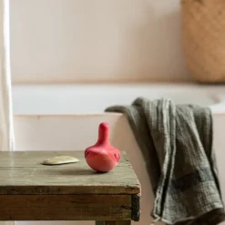 Holzkreisel | Chill Pink Bird