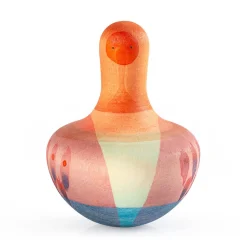 Holzkreisel | Mellow Orange Bird