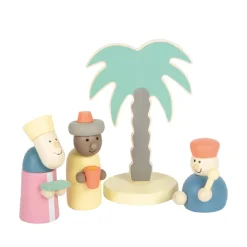 Holzkrippen Spielset Weihnachtsgeschichte