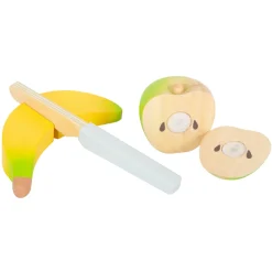 Holz Schneide-Set Mittagessen 