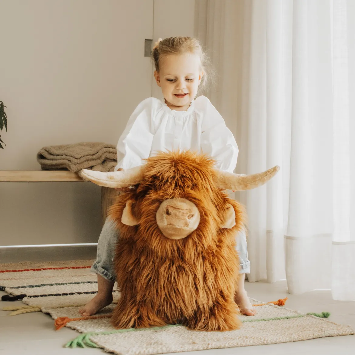 Hüpftier | Highland Cow