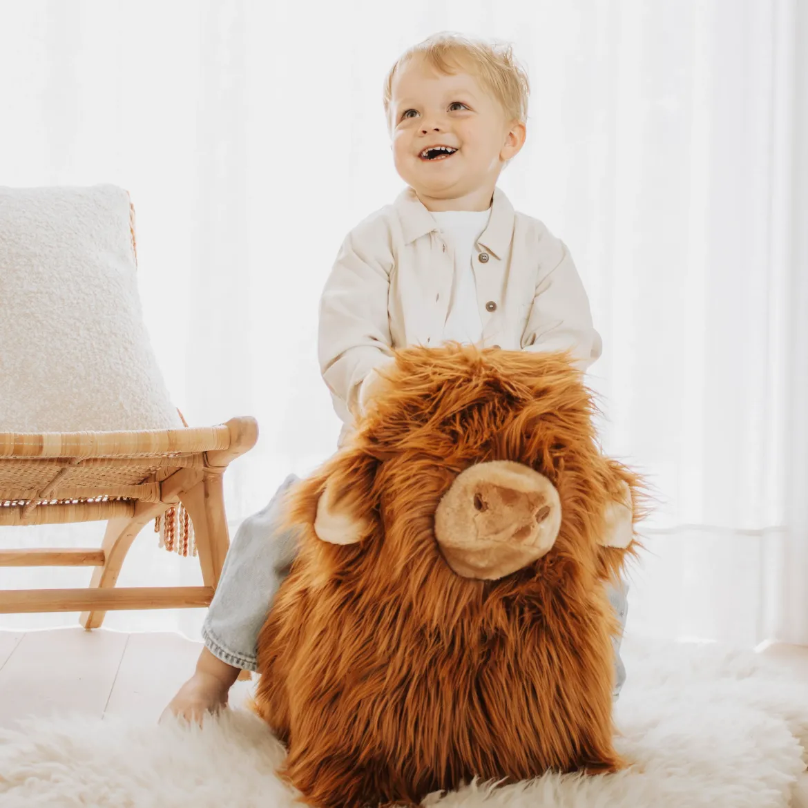 Hüpftier | Highland Cow