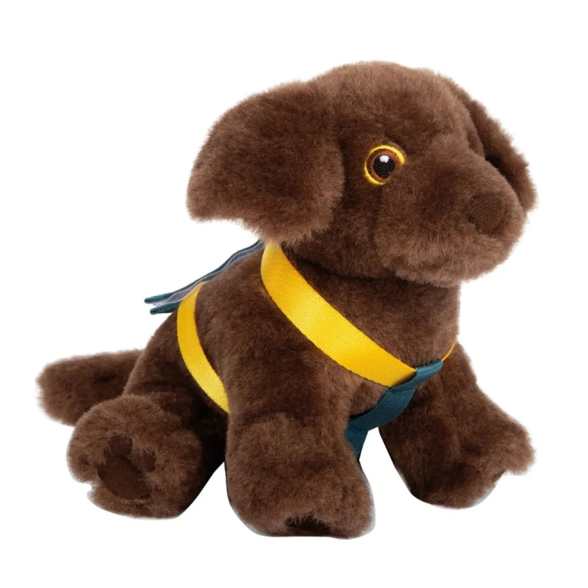 Hund mit Tasche und Pflege-Set