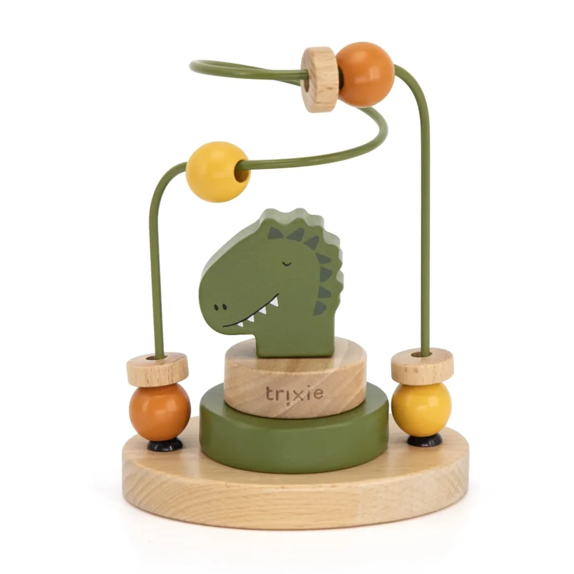2-in-1 Motorikschleife aus FSC®-Holz | Mr. Dino