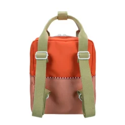 Kinderrucksack Colourblocking | Lifebuoy Orange & Coral Pink (4-7 Jahre)
