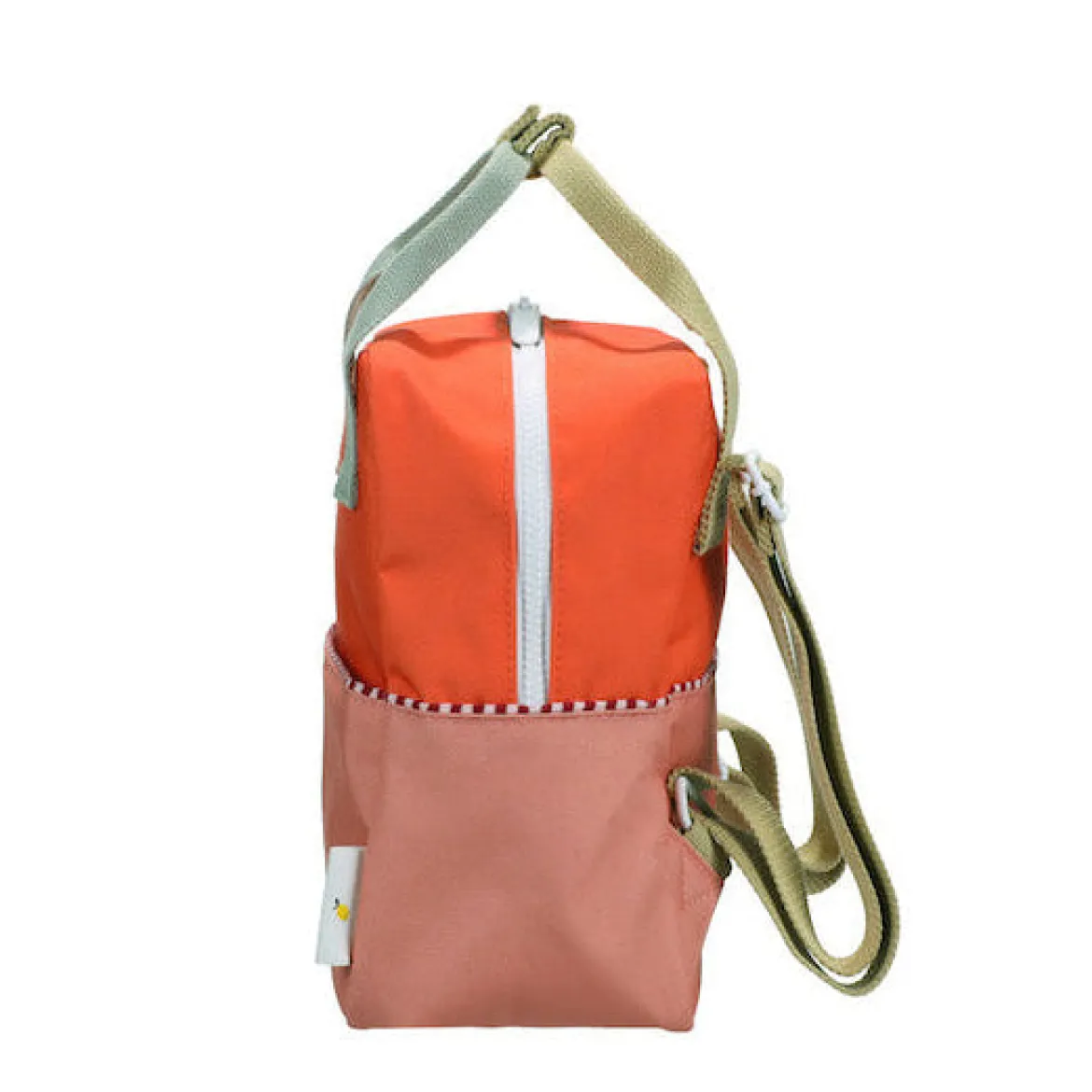 Kinderrucksack Colourblocking | Lifebuoy Orange & Coral Pink (4-7 Jahre)