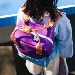 Kinderrucksack Colourblocking | Purple Tights & Badminton Blue (4-7 Jahre)