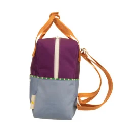 Kinderrucksack Colourblocking | Purple Tights & Badminton Blue (4-7 Jahre)