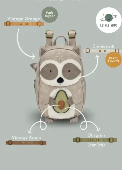 Kinderrucksack | Großer Waschbär Waldemar