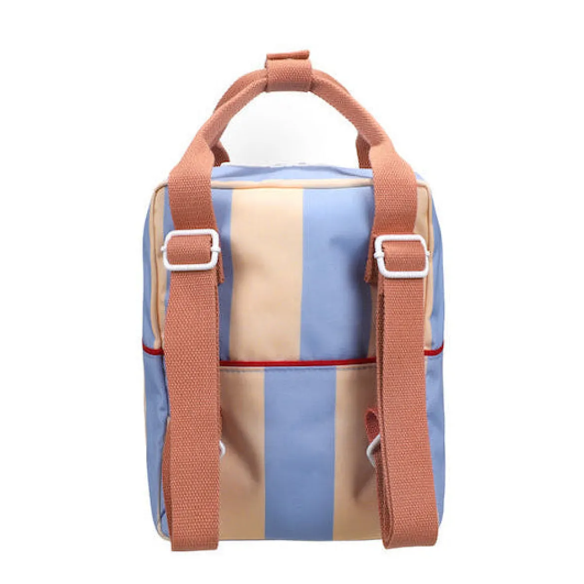Kinderrucksack Stripes | Cloud Blue & Twiggy Beige (4-7 Jahre)