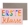 Klappkarte zur Einschulung | Erste Klasse