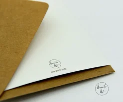 Klappkarte zur Geburt | Und das Leben wird noch schöner