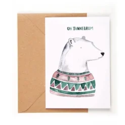 Klappkarte zu Weihnachten | Oh Tannebaum