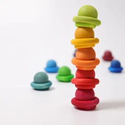 Kleine Regenbogenkugeln | 12 Stück