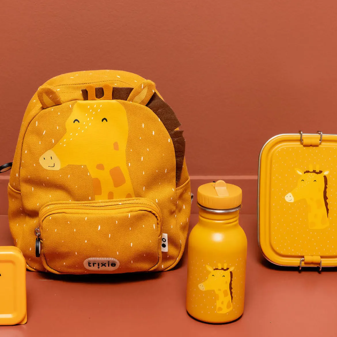Kleiner Kinderrucksack Mr. Giraffe