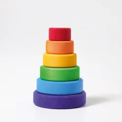 Kleiner Scheibenturm Regenbogen | 6 Teile