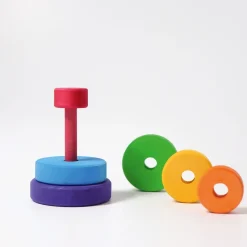 Kleiner Scheibenturm Regenbogen | 6 Teile