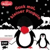 Kontrastbuch für Babys: Guck mal, kleiner Pinguin | Fingerpuppenbuch