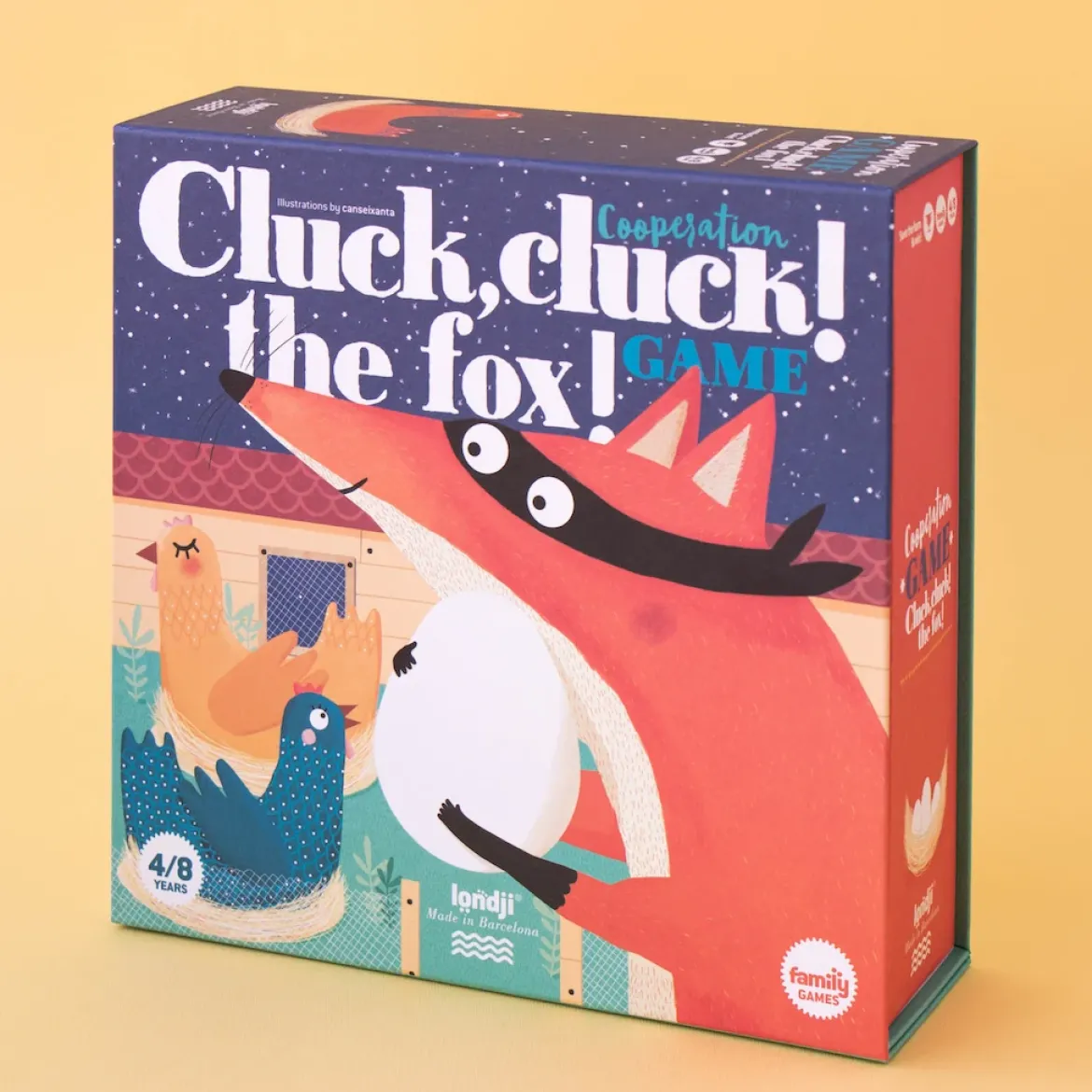 Kooperationsspiel | Cluck, cluck! The fox!