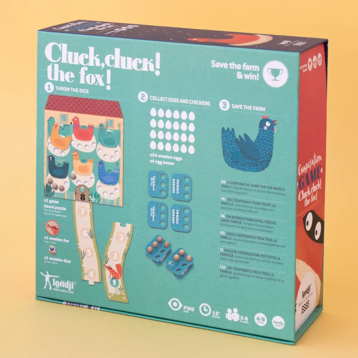 Kooperationsspiel | Cluck, cluck! The fox!