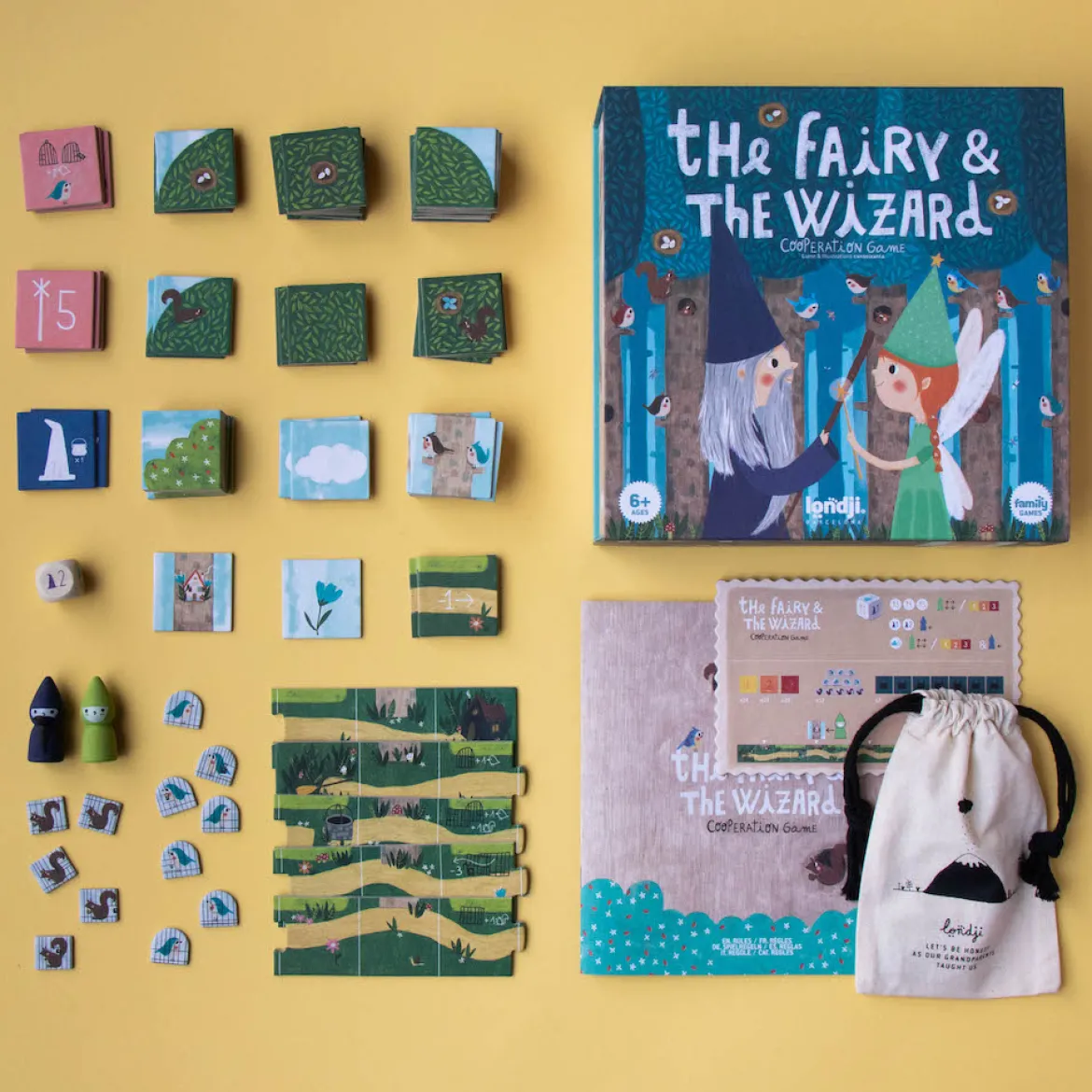 Kooperationsspiel | The fairy & the wizard
