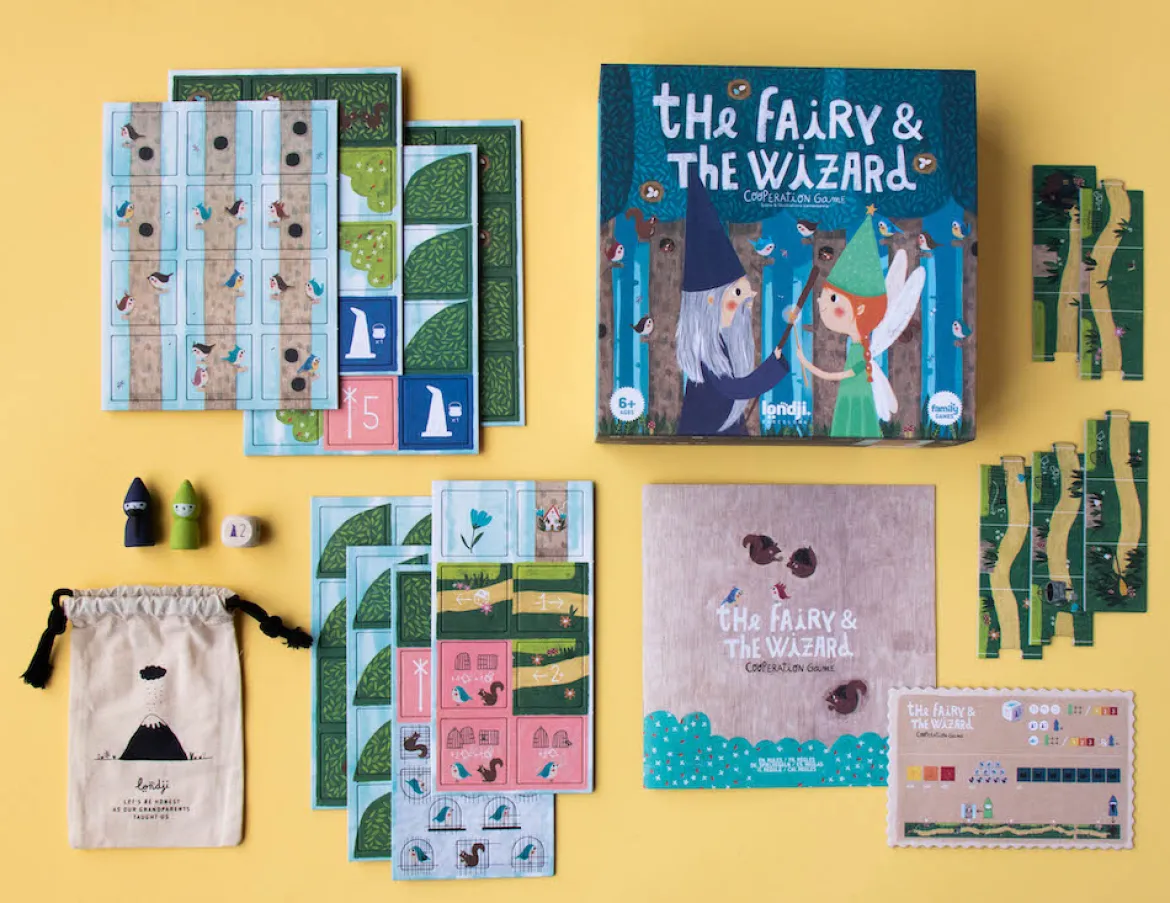 Kooperationsspiel | The fairy & the wizard