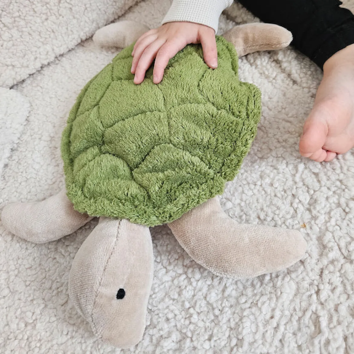 Kuscheltier & Wärmekissen | Schildkröte Tannengrün
