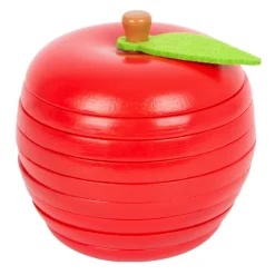 Lernspiel Logisteck | Apfel aus Naturholz