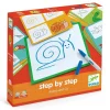 Lernspiel | Step by step - Tiere