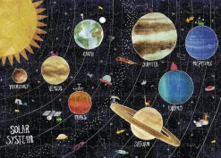 Leuchtpuzzle Discover the Planets | 200 Teile
