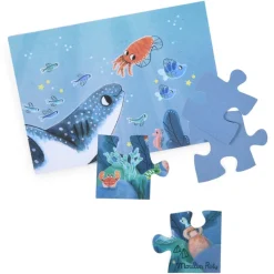 Leuchtpuzzle Paulie "Sous la mer" | 24 Teile
