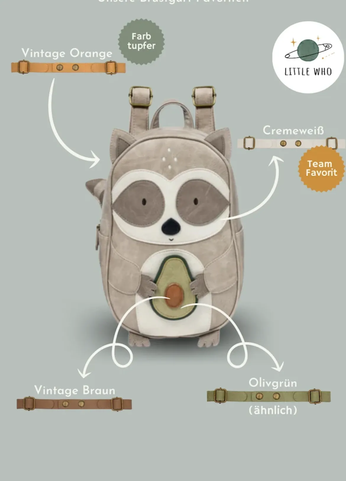 Little Who Brustgurt | Olivgrün