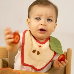 Lätzchen aus Bio-Baumwolle | Pepa the Apple