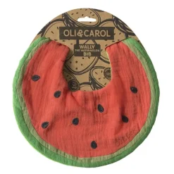 Lätzchen aus Bio-Baumwolle | Wally the Watermelon