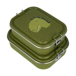 Lunchbox aus Edelstahl | Mr. Dino groß