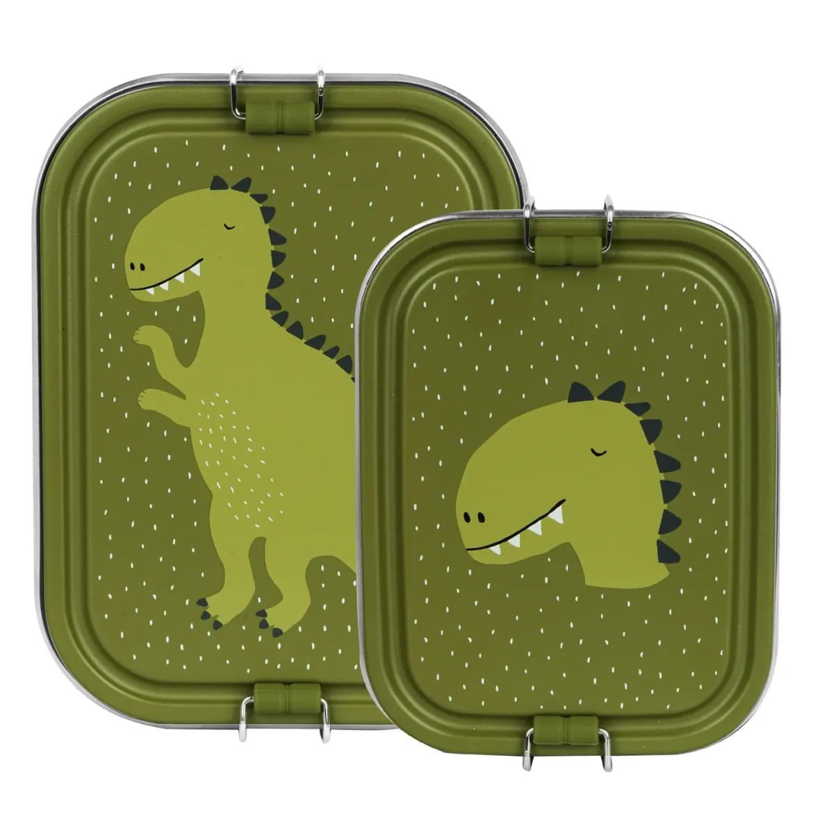 Lunchbox aus Edelstahl | Mr. Dino klein