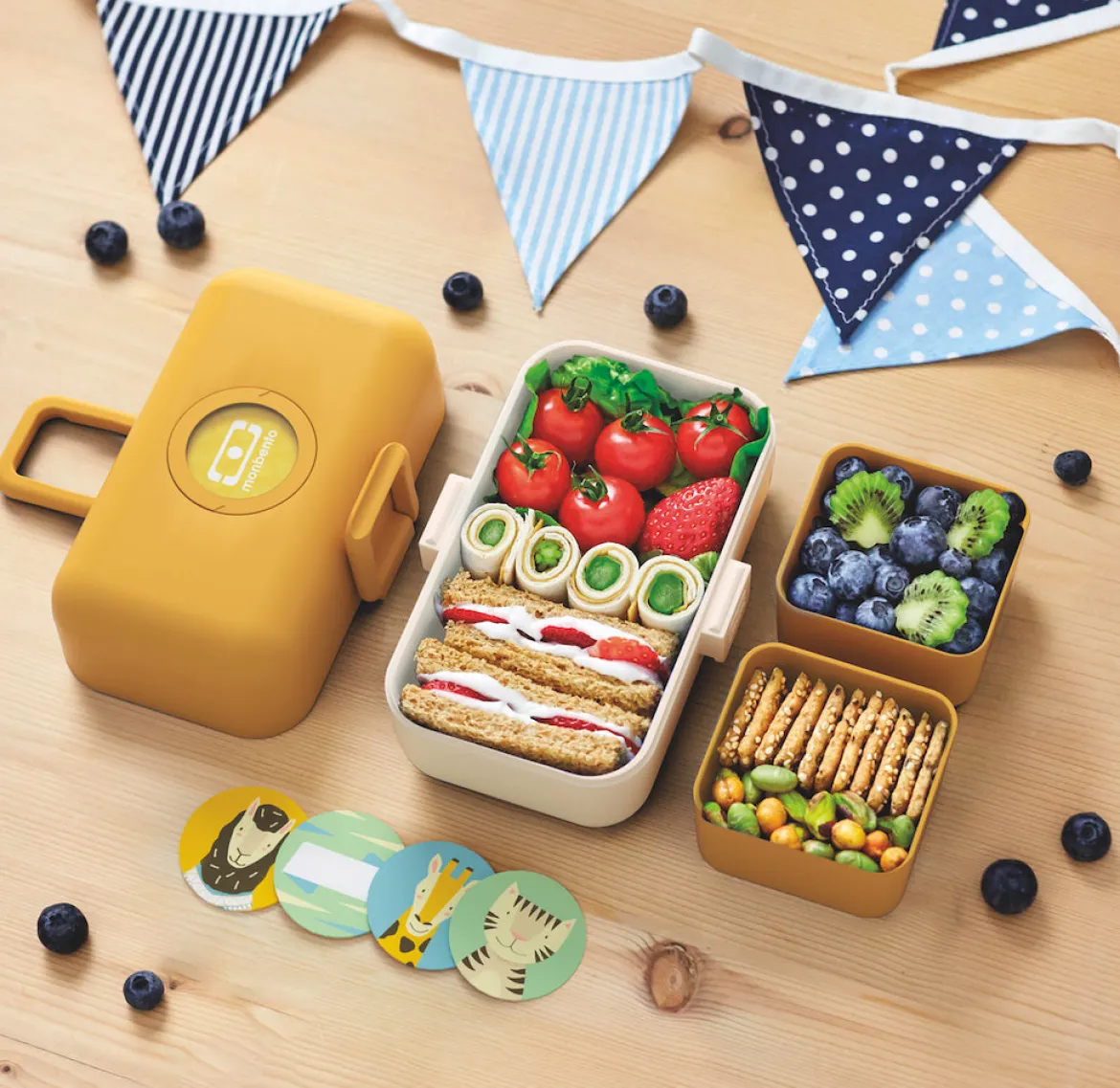 Lunchbox Bento-Box | Senfgelb